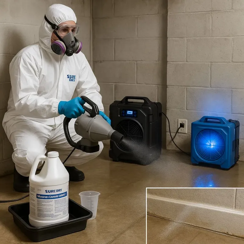 Sanitization and Odor Removal process in Mansura, LA